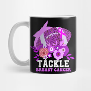 TACKLE BEAST CANCER AWARENESS FOOTBALL Mug